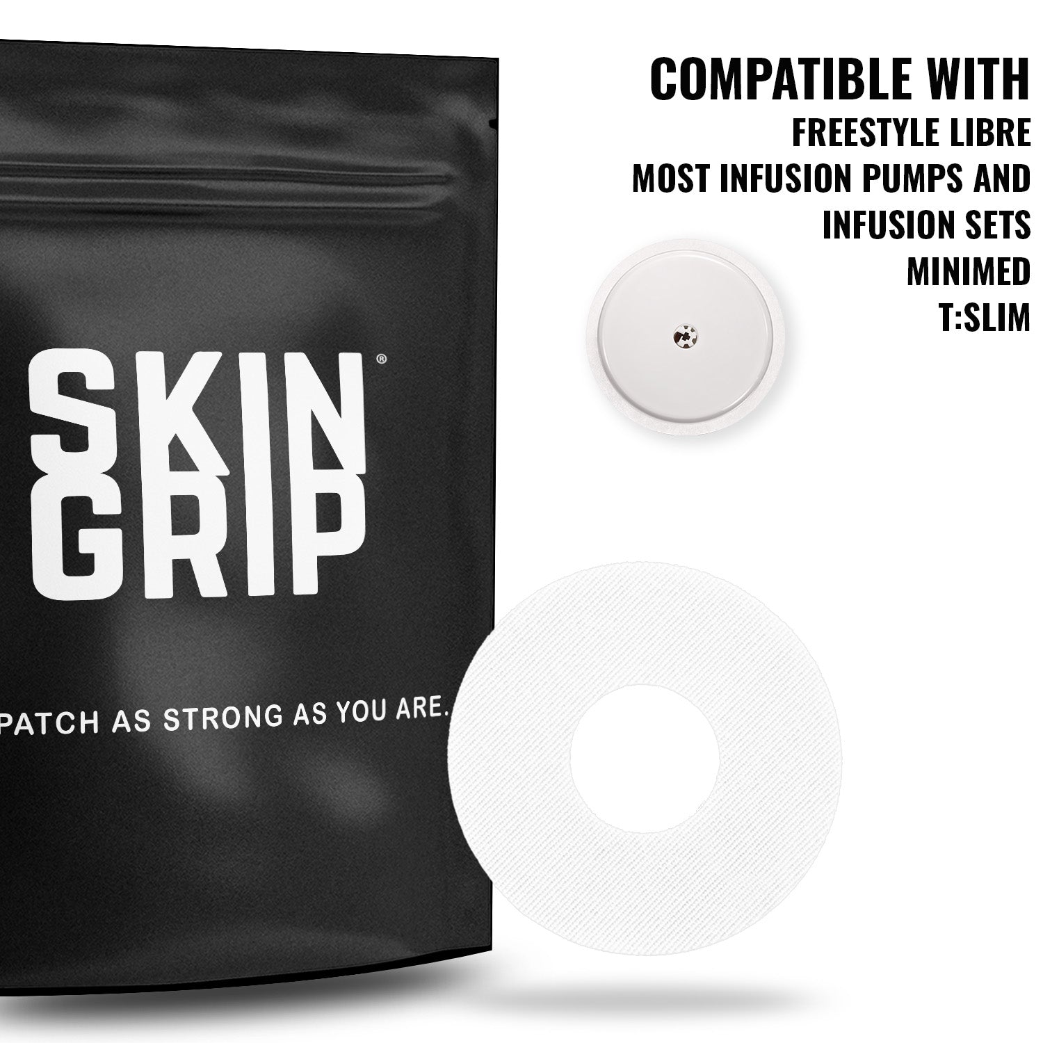 Skin Grip Original - Freestyle Libre 2/Pump Adhesive Patches