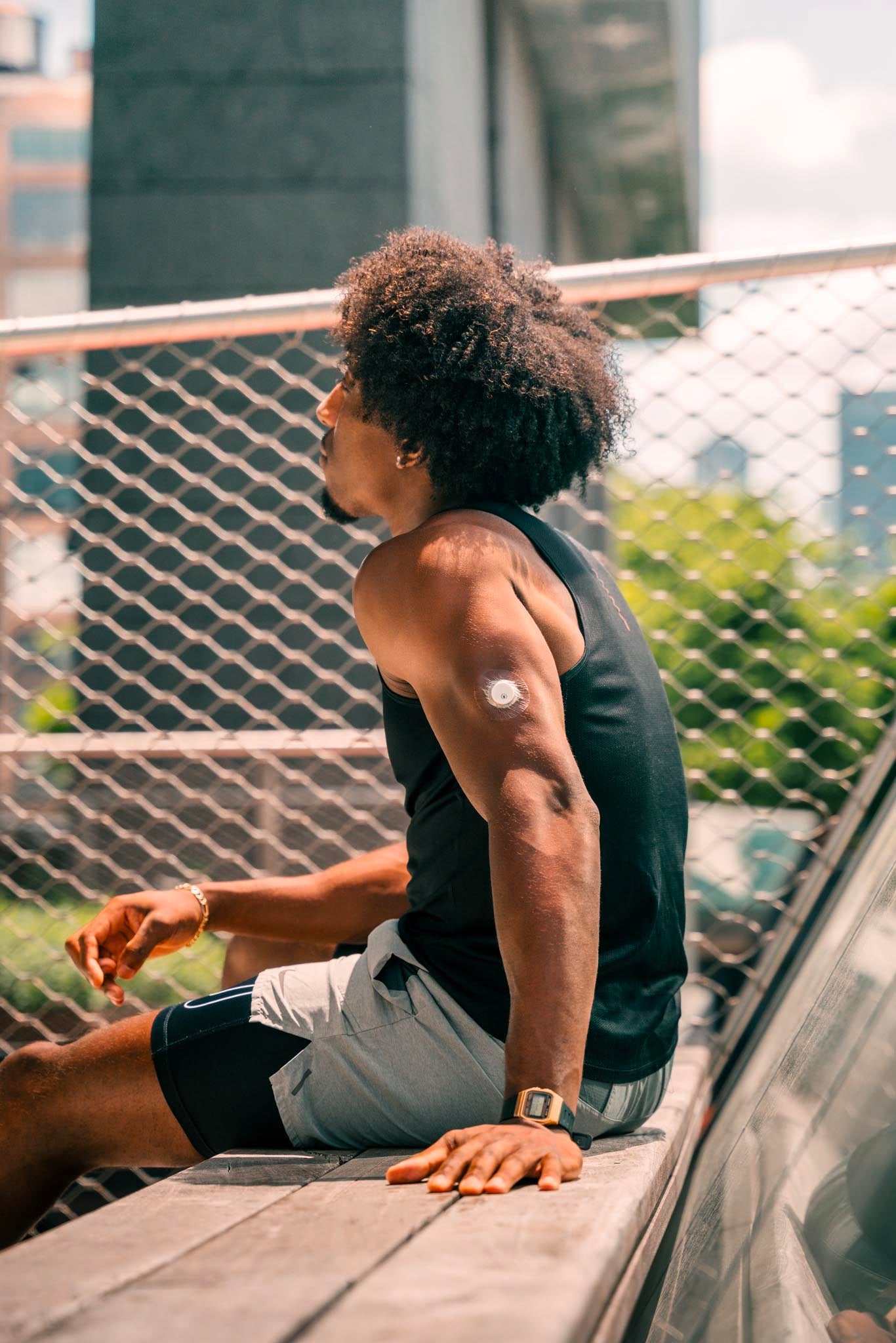 Skin Grip Original - Dexcom G7 & Stelo Adhesive Patches (With Cutout)